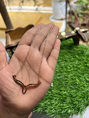 Trendy Rosegold Chain
