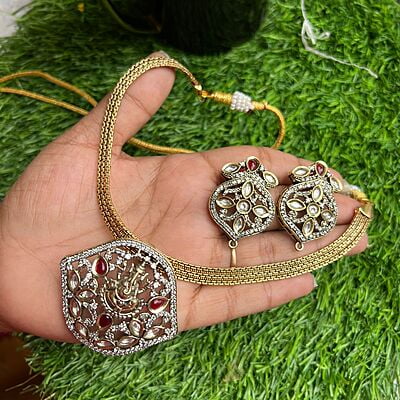 Vintage Victorian Steampunk Broken Neckpiece