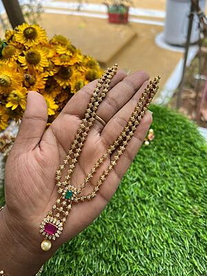Unique Stone Layer Neckpiece