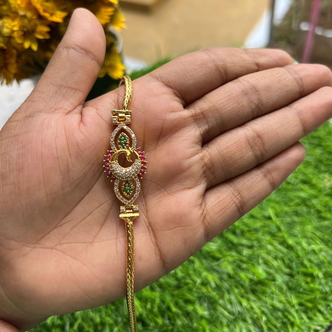 Mugappu Designs Chain Side Pendant Designs Buy One Gram Gold