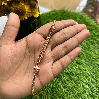 Spring with Ball Mugappu Chain Spring with Ball Mugappu Chain