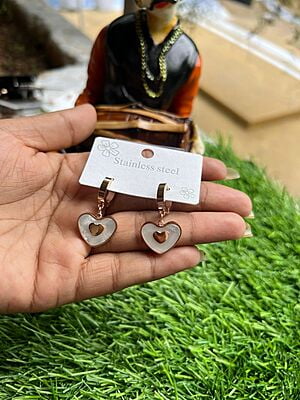 Heart with Ring Stud