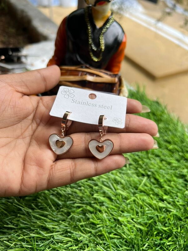 Heart with Ring Stud Heart with Ring Stud