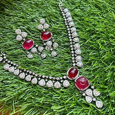 Rubi Semi Precious Stone Neckpiece