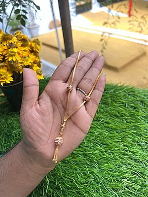 Round Stone Ball Chain Round Stone Ball Chain