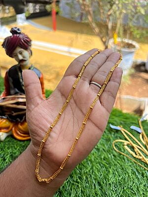 Gold Finish Bead Chain
