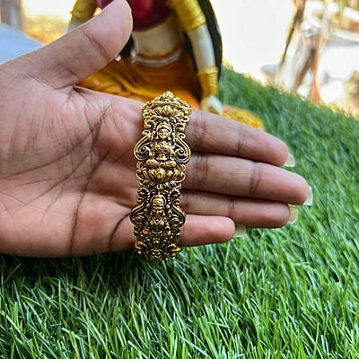 Temple Design Kada Bangle