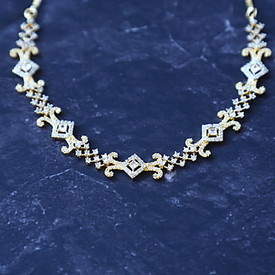 CZ Stone Neckpiece 