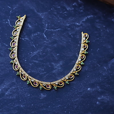 Multistone Neckpiece