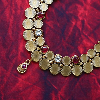 Antique Circle type Neckpiece