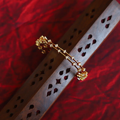 Traditional Gold Finish Bangels
