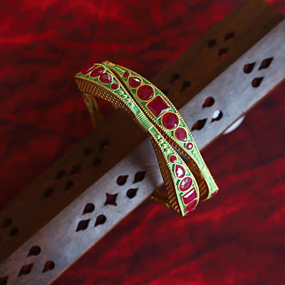 Meenakari Kada Bangels