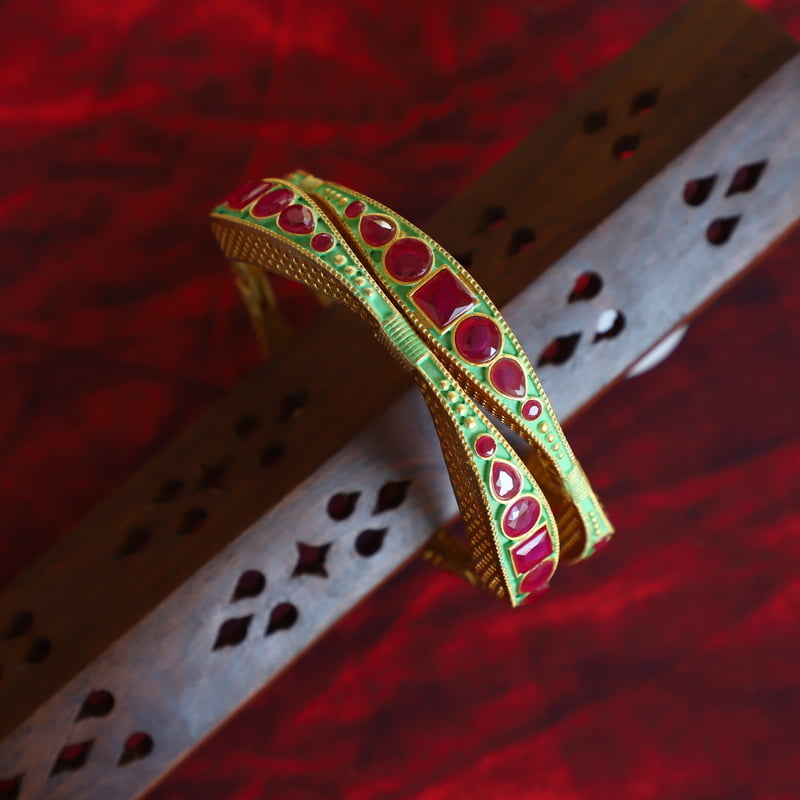 Meenakari Kada Bangels