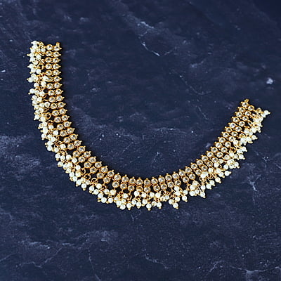 Multicolor Stone mango Neckpiece