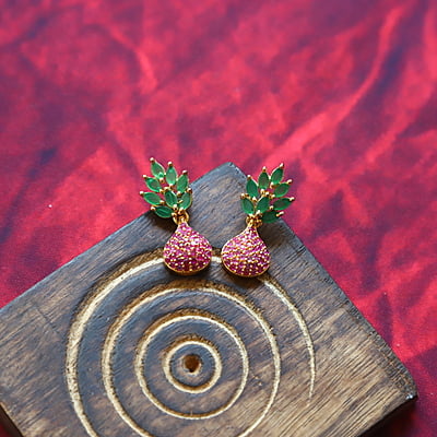 Chandbalis with Stones For Women Stud