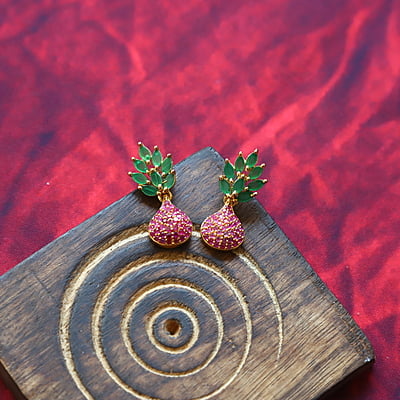 Chandbalis with Stones For Women Stud