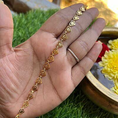 chain braclet - 1gram gold