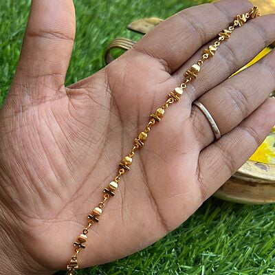 chain braclet - 1gram gold