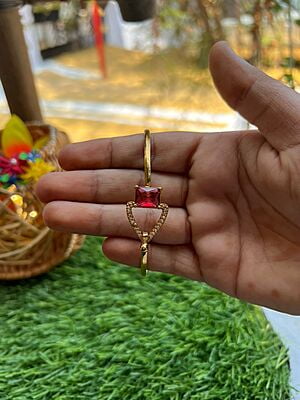 Gold type Multistone Bracelet