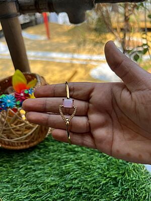 Gold type Multistone Bracelet