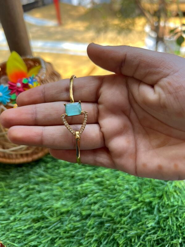 Gold type Multistone Bracelet