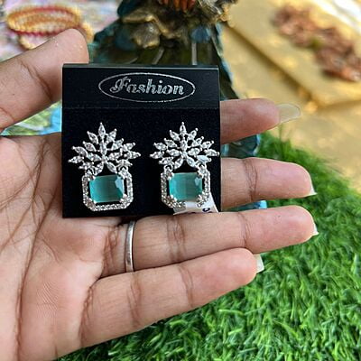 Party wear CZ stone earings