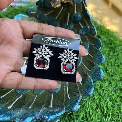 Party wear CZ stone earings Party wear CZ stone earings