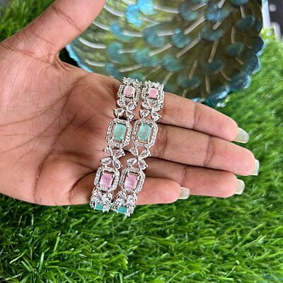 CZ stone party wear bangle
