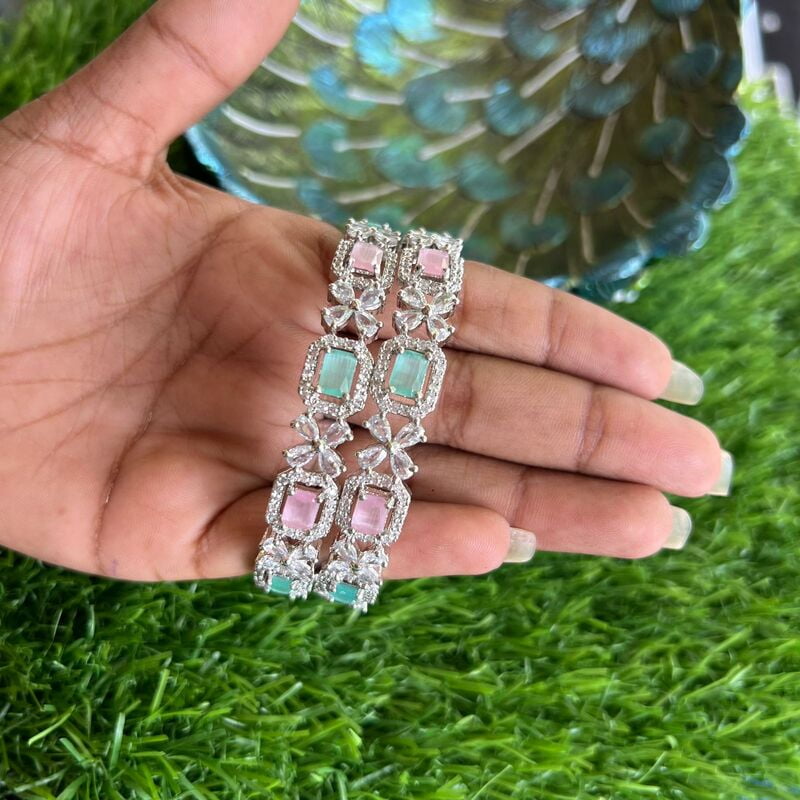 CZ stone party wear bangle CZ stone party wear bangle