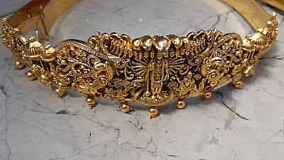 snake with peacock design hipblet