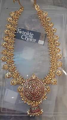 round type peacock design long haram