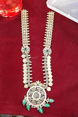 coin and flower design type long haram