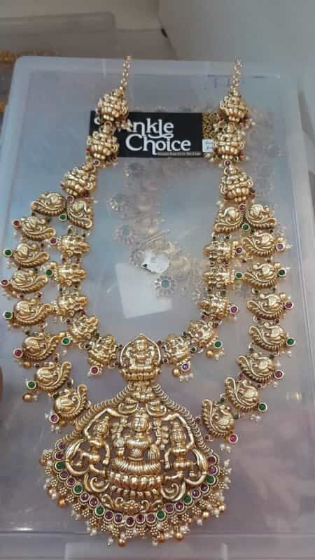 big type pentant lakshmi desing