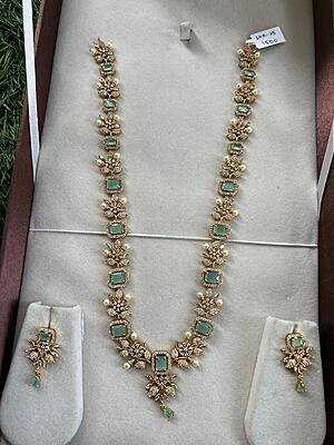 Leaf design trendy function wear long haram