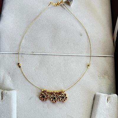 Fancy invisible chain flower design