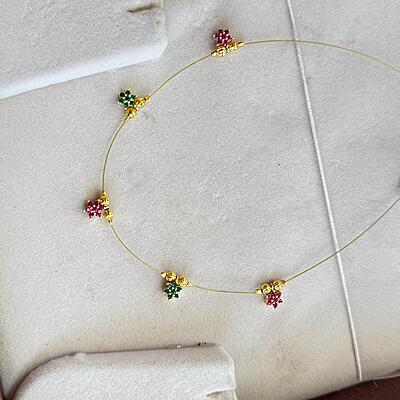Fancy Invisible chain with star design pretty chain Fancy Invisible chain with star design pretty chain