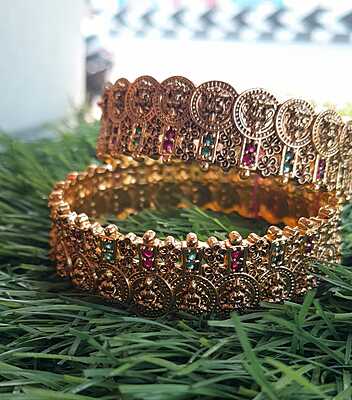 antique lakshmi coin bangles antique lakshmi coin bangles