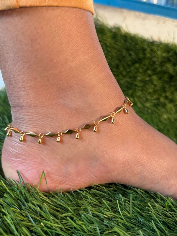 matal design gold anklet matal design gold anklet