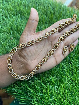 Gold finishing stone long haram Gold finishing stone long haram