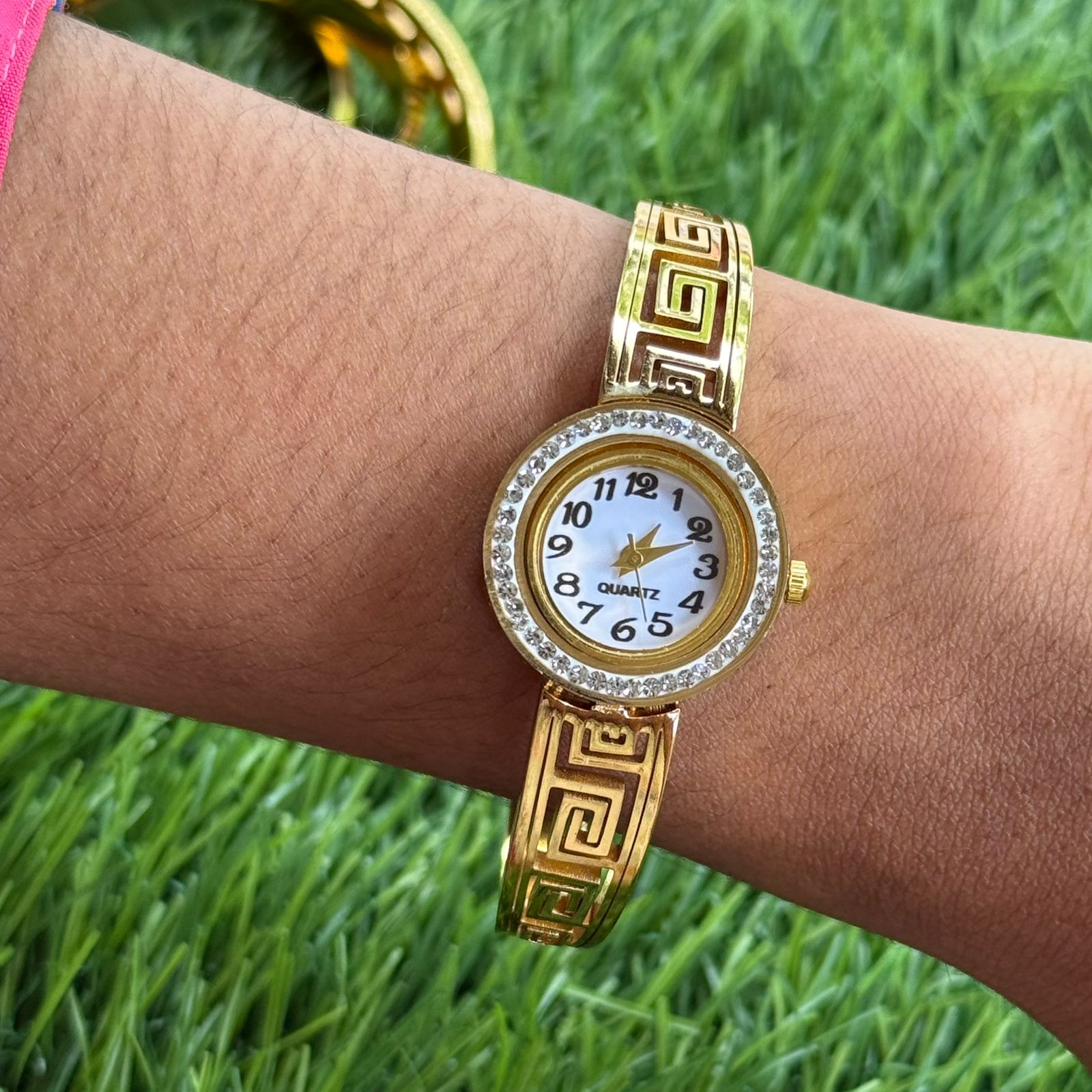 Snow Cross  Gold Bracelets