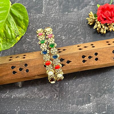 silver based lakshmi design hipblet