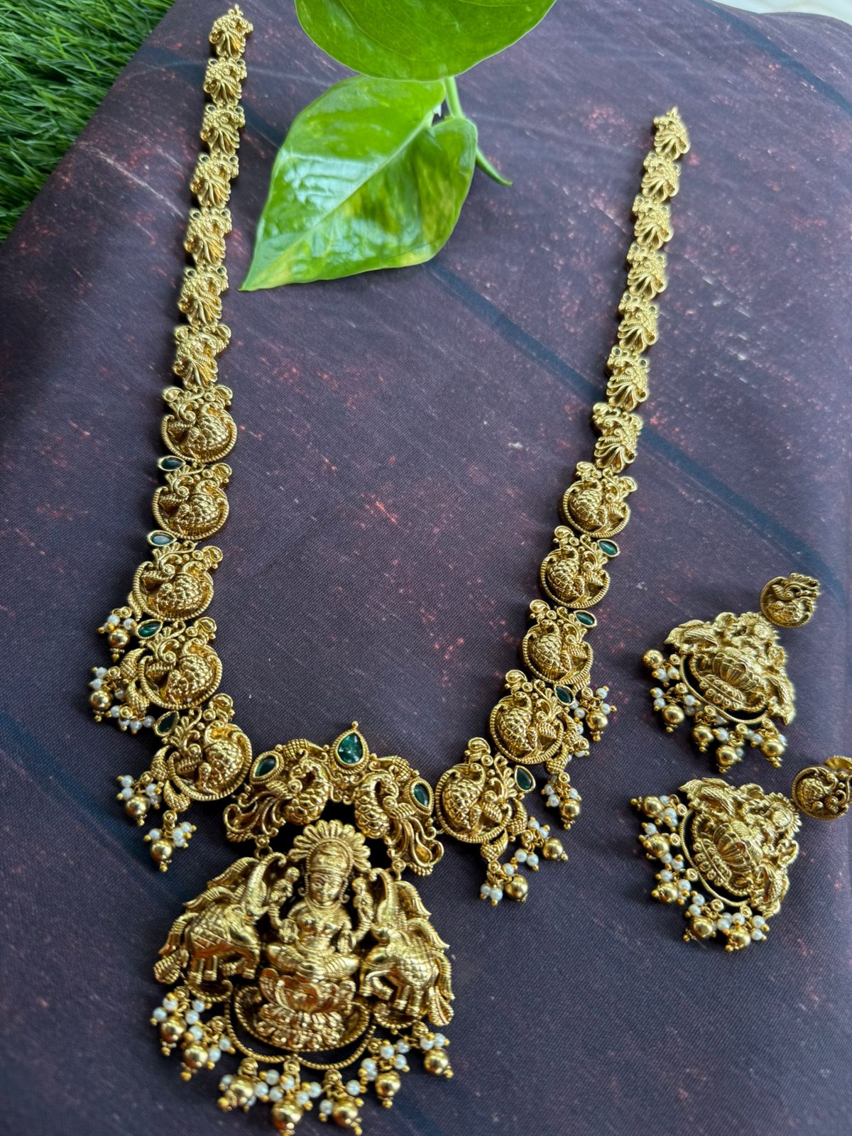 Traditional Lakshmi Long Haram