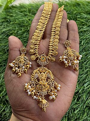complet ruby stone unique neckpiese