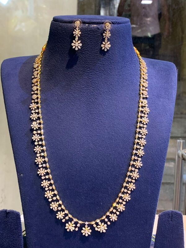 Unique Lakshmi Design Long Haram Unique Lakshmi Design Long Haram