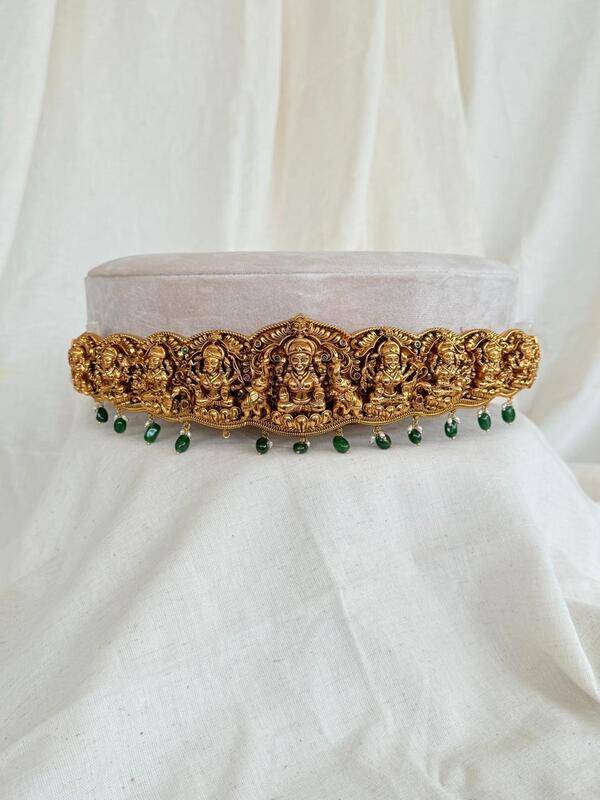 Lakshmi design peacock with elephant hipbelt Lakshmi design peacock with elephant hipbelt